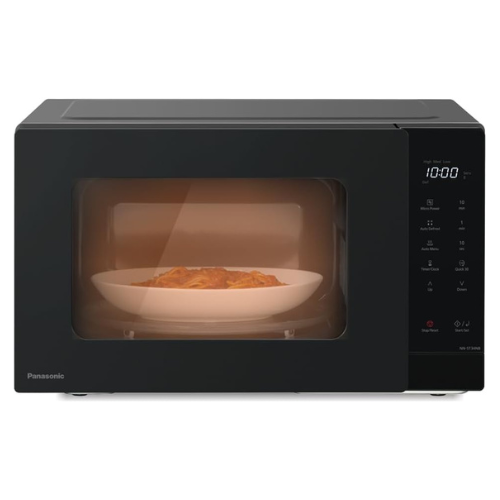 Panasonic 25L Compact Solo Microwave Oven NN-ST34NB,900W Push open, Auto-defrost