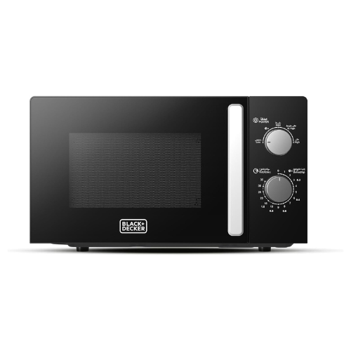 BLACK+DECKER Microwave Oven, 20L, 700W, 5 Power Levels, Defrost Function, 35-Min