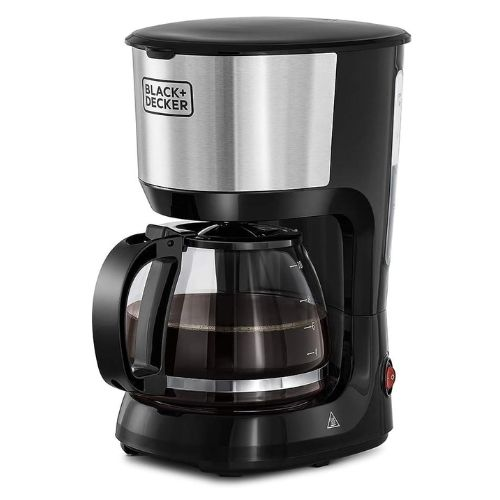 Black+Decker 750W 10 Cup Coffee Maker/Coffee Machine With Glass Carafe For Drip 