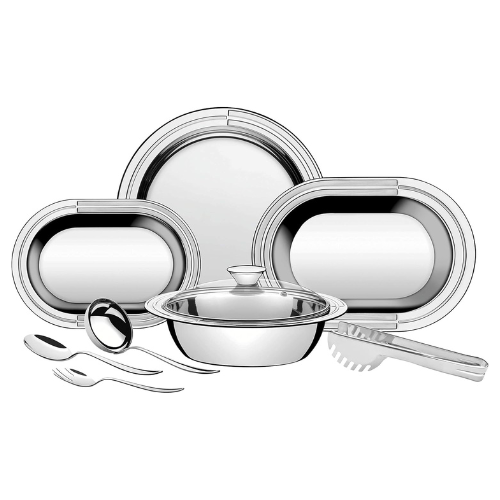 Tramontina Stainless Steel 3 Piece Roasting & Serving Set – Cooking Utensils Set