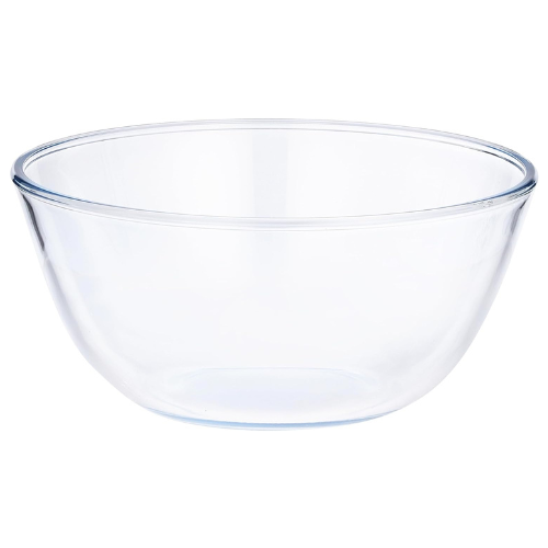 Borosil Glass Mixing & Serving Bowl, Oven & Microwave Safe Bowl, 3.5 L, Borosili