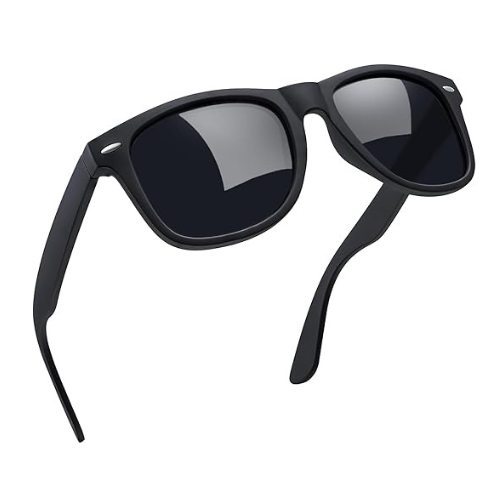 Joopin Square Sunglasses Polarized UV Protection Trendy Classic Sun Glasses Men 