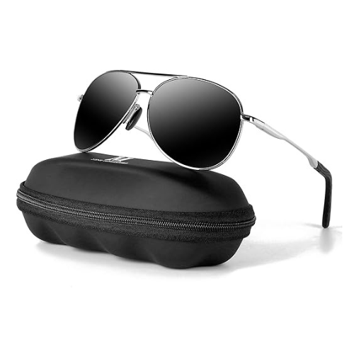 Aviator Sunglasses for Men Polarized Women-mxnx UV Protection Lightweight Drivin