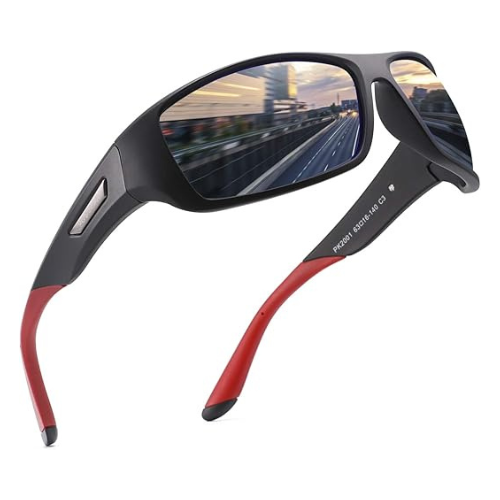 PUKCLAR Sunglasses for Men Women Polarized Sports Running Cycling Fishing Drivin