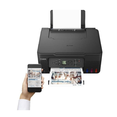 Canon PIXMA G3470 Wireless Colour 3-in-1 Refillable MegaTank Printer- Black - UA