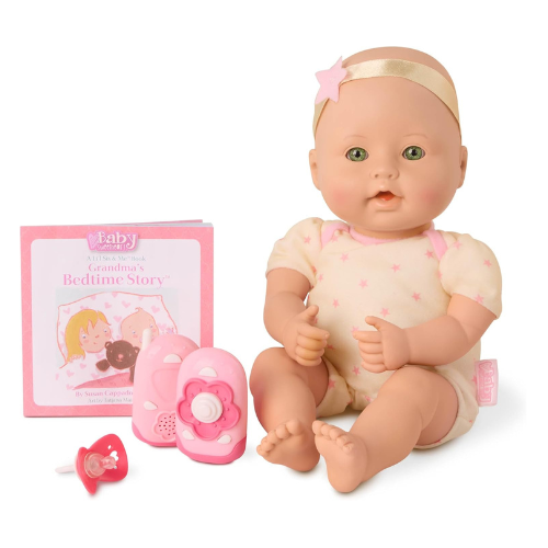Baby Sweetheart by Battat – Bed Time 12-inch Soft-Body Newborn Baby Doll with Ea
