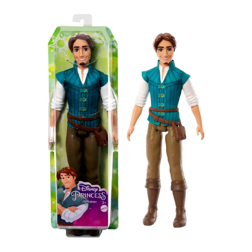 Mattel Disney Princess Toys, Posable Flynn Rider Fashion Doll in Signature Look 