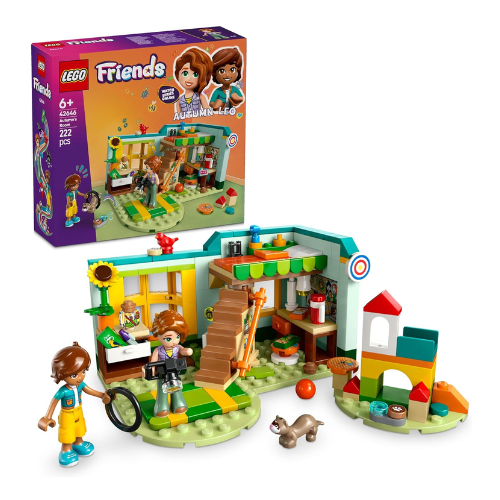 LEGO Friends Autumn’s Room Pretend-Play Toy Building Set for Kids, Creative Fun 