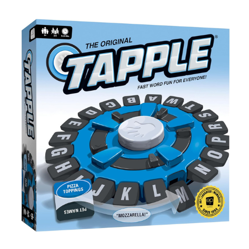 USAOPOLY TAPPLE® Word Game | Fast-Paced Family Board Game | Choose a Category & 