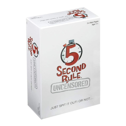 Playmonster 5 Second Rule Uncensored - Just Spit It Out... Or Not - Quick Thinki