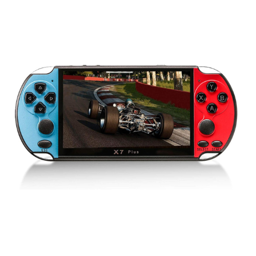 lilistore 5.1inch X7 Plus Video Game Console Handheld Game Players Double Rocker