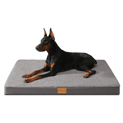 Patas Lague Orthopedic XL Dog Bed for Large Dogs 42''X28'', Soft Comfortable Wat
