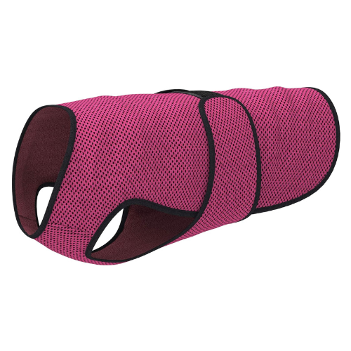 DOGZSTUFF Dog Cooling Vest. Lightweight Jacket with Evaporative Cool Microfiber 