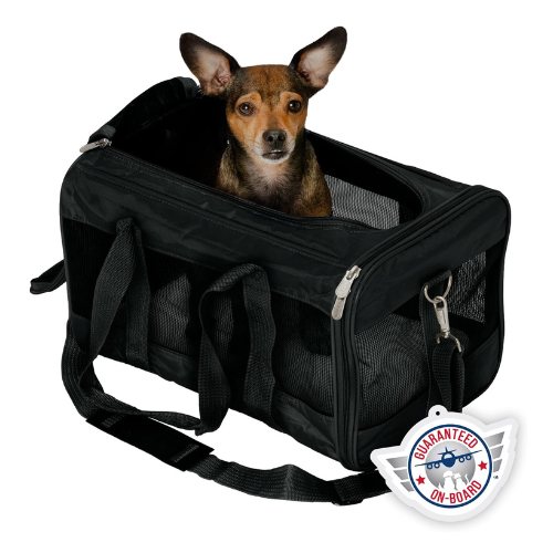 Sherpa® Original Deluxe™ Airline Approved Pet Carrier, Medium, Black