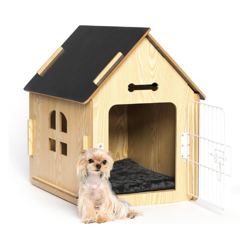 ALBAD Dog House Indoor for Small Dogs or Cats, Cozy wooden design, Small indoor 