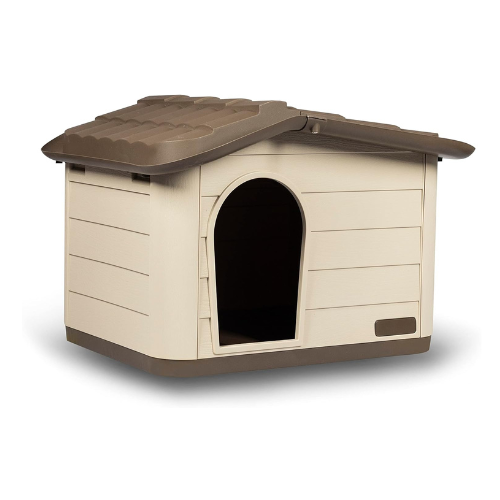 MP Bergamo Cuccia Princess Dog House, Brown/Mocaccino