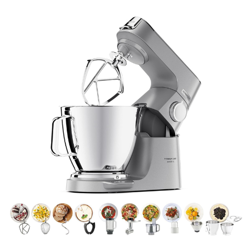 KENWOOD Metal Body Kitchen Machine TITANIUM CHEF BAKER XL with Built-in Weighing