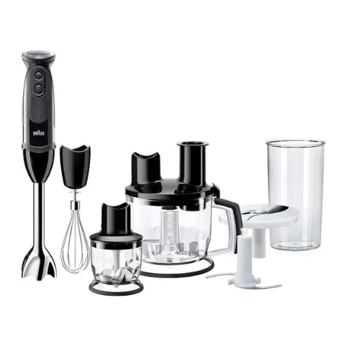 Braun Multiquick 5 Hand Blender, 1000 Watts, 21 Speeds, 1.5 L Food Processor, 50