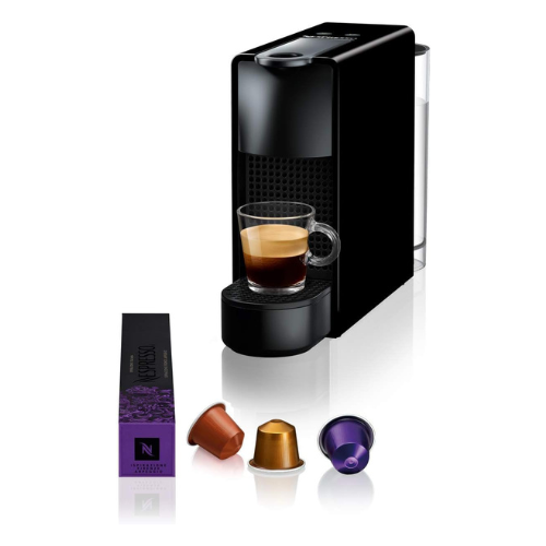 Nespresso Essenza Mini Coffee Machine by Nespresso, Piano Black - UAE Version