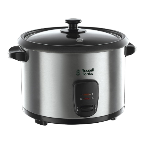 Russell Hobbs (19750) Rice Cooker - 700W, 1.8L, 10 Cups Capacity, Keep Warm, Ste