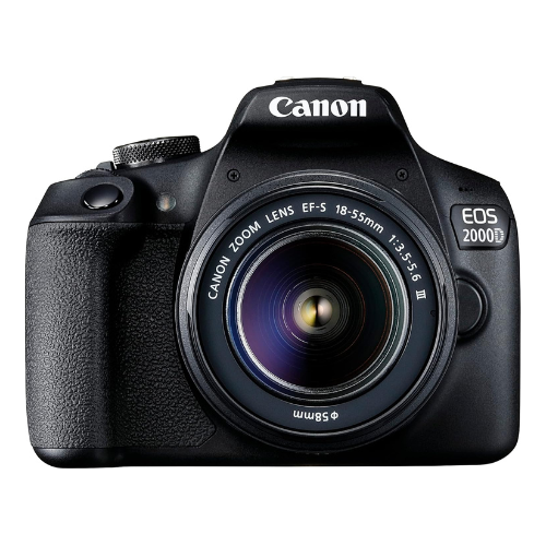 Canon EOS 2000D DSLR camera with EFS, 18-55mm III lens kit
