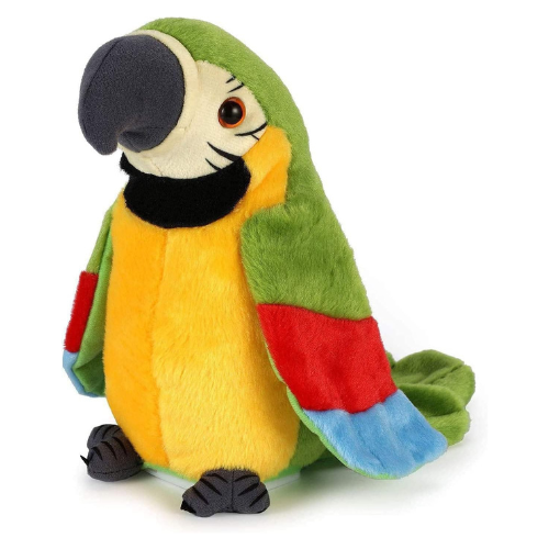 Showay ECVV Speaking Parrot Record Repeats Electronic Bird Talking Stuffed Anima