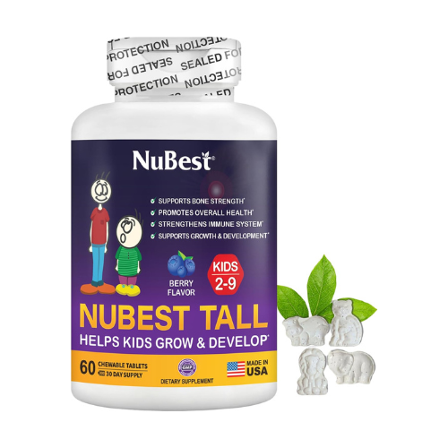 NuBest Tall for Children Age 2-9 - Advance Bone Strength & Develop (Pack 1-60 Co