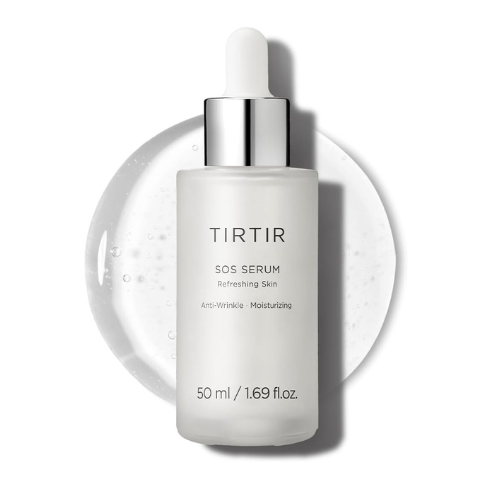 TIRTIR SOS Serum - Radiant Glow Boosting Face Serum - Plumping, Anti Aging, Hydr