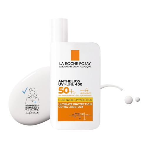 La Roche-Posay Anthelios UVMune 400 Invisible Sunscreen SPF50+ 50ml