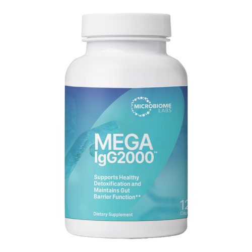 Microbiome Labs Mega IgG2000 - Dairy-Free Bovine Serum Capsules - High Concentra