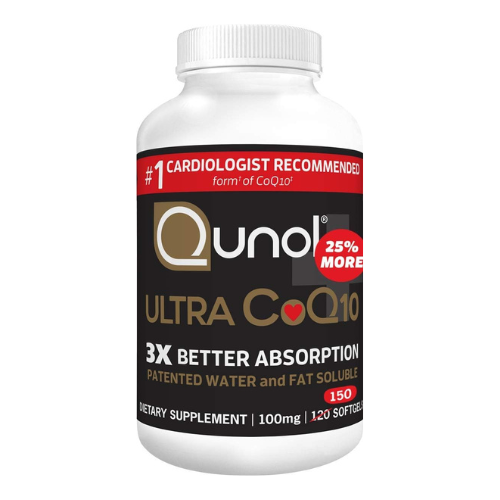 Aqualief Co Q-10 Qunol Ultra Coq10 100Mg, 3X Better Absorption, Patented Water A