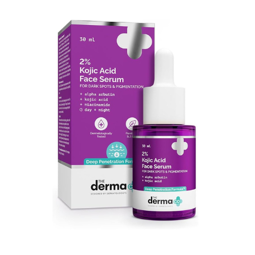 The Derma Co 2% Kojic Acid Face Serum with 1% Alpha Arbutin & Niacinamide for Pi