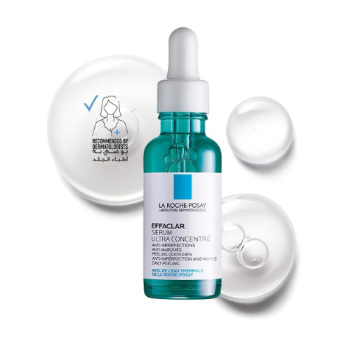 La Roche-Posay Effaclar Acne Serum with Salicylic Acid and Niacinamide for Oily 