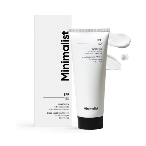 Minimalist Sunscreen SPF 50 PA++++ | Clinically Tested in US (In-Vivo) | Lightwe
