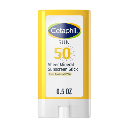 CETAPHIL Sheer Mineral Sunscreen Stick for Face & Body, 0.5oz, 100% Mineral Suns