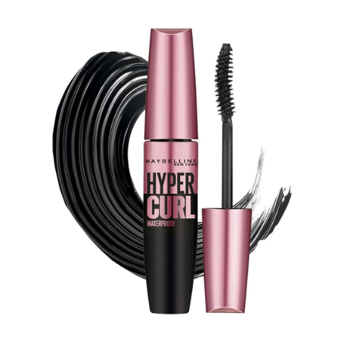 Maybelline New York Hypercurl Mascara Waterproof, Black, 9.2g