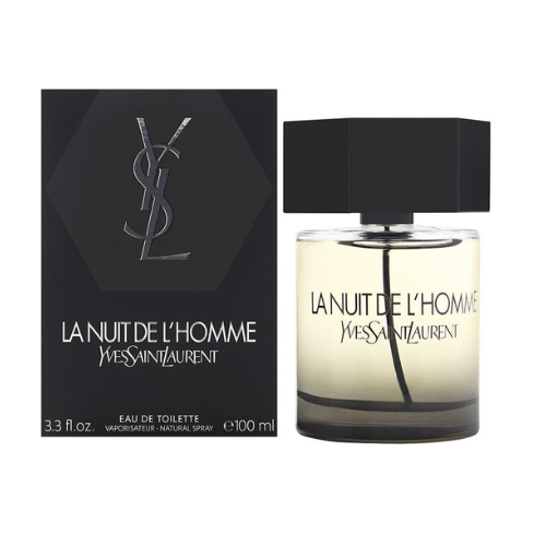 La Nuit De L'Homme by Yves Saint Laurent for Men - 3.3 oz EDT Spray