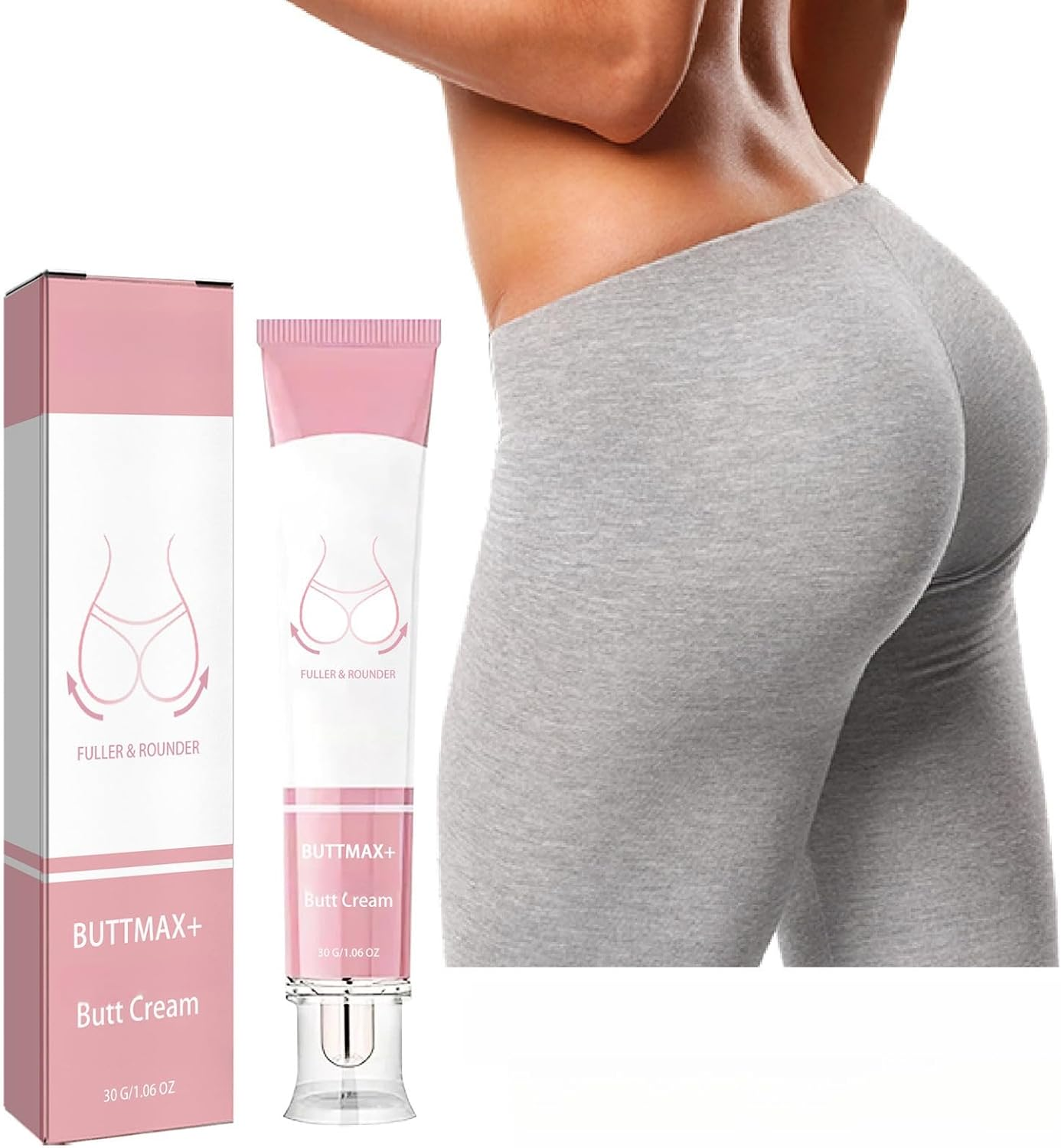 NOVOLAN Butt Massage Cream 30g Sculpt, Lift, and Firm Buttocks, Tones and Tighte