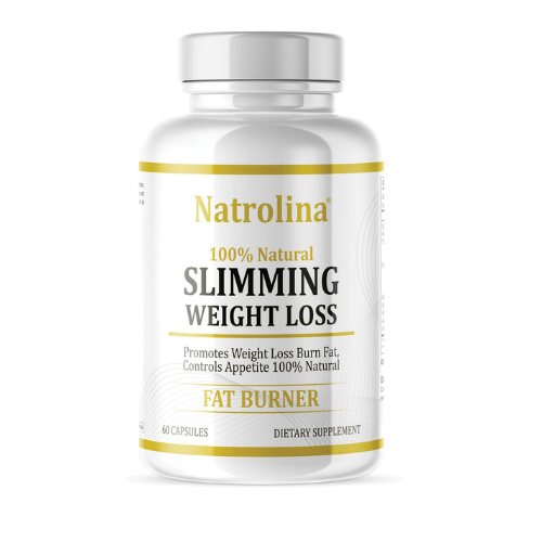 Natrolina 100% Natural Slimming Weight Loss Fat Burner Diet Pills 60 Capsules | 