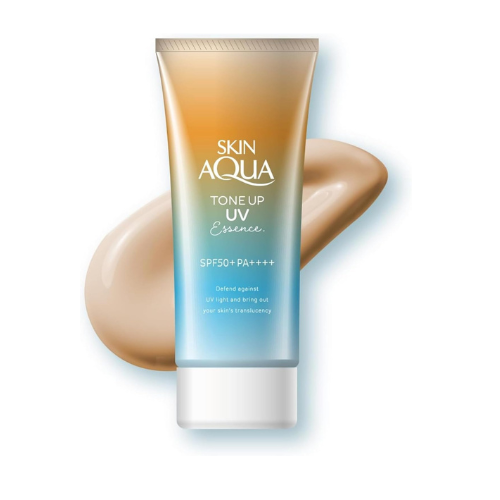 Skin Aqua Tone Up UV Essence Latte Beige 80g - SPF50+/PA++++