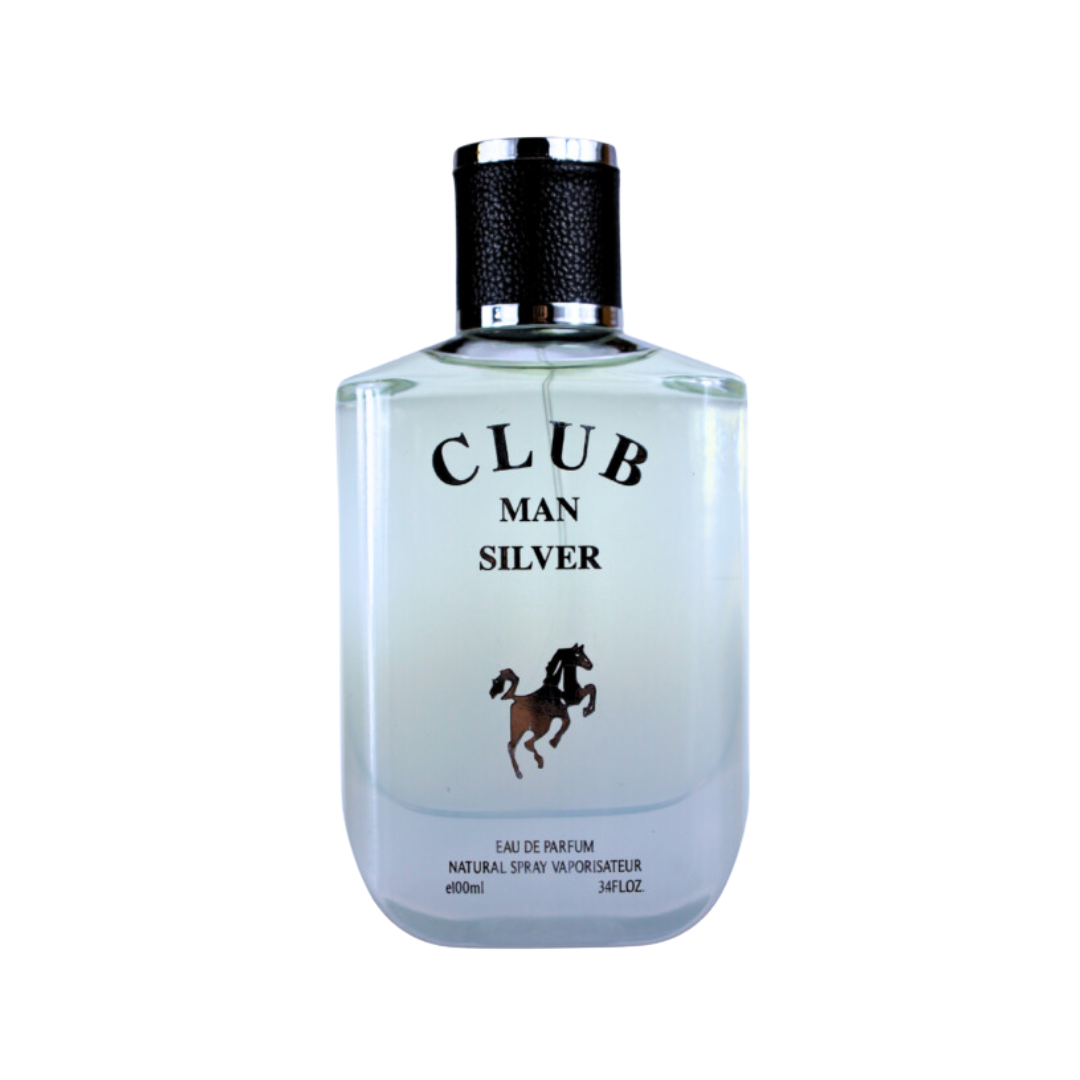 Club Man Silver Eau de Parfum – Masculine & Elegant Scent