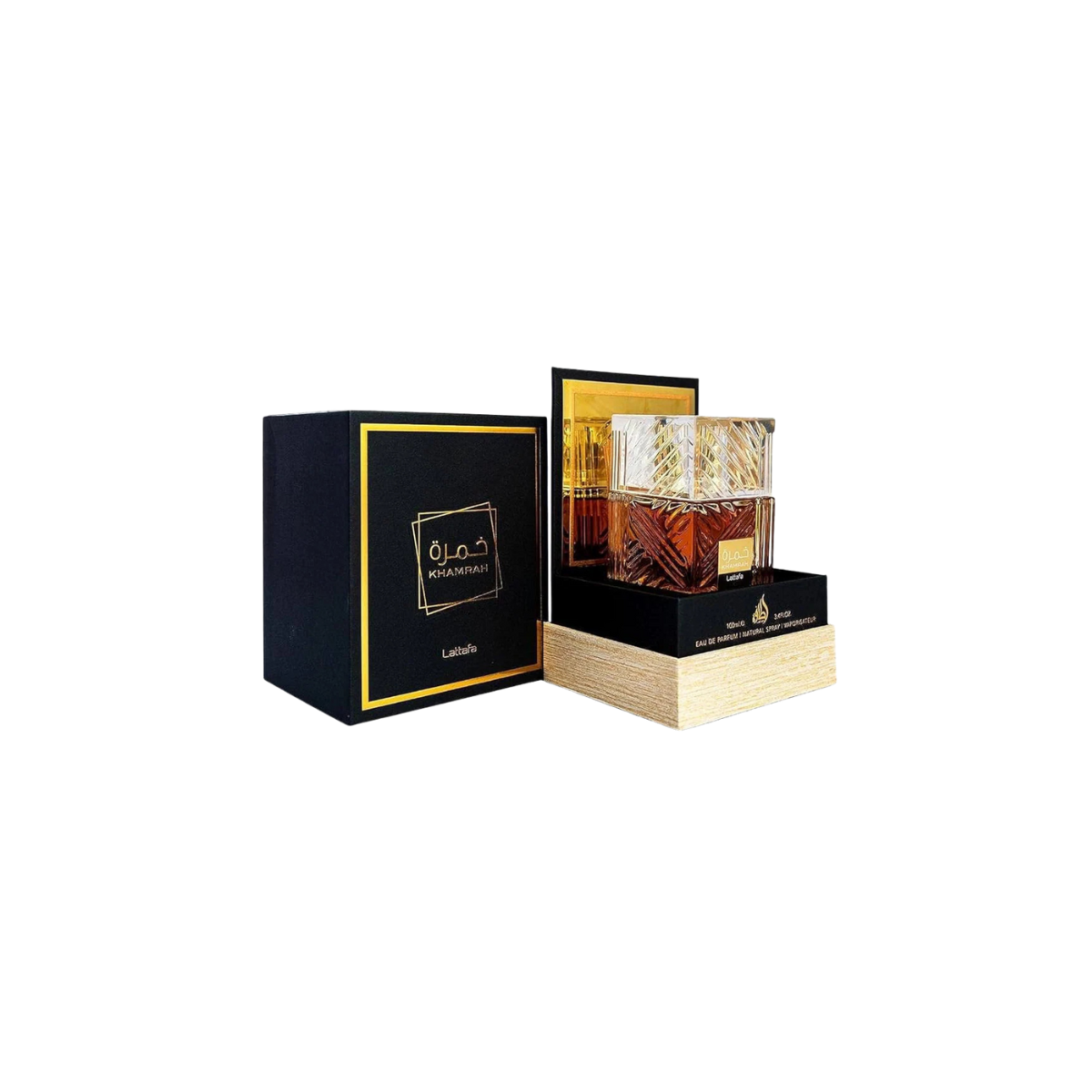 Lattafa Perfumes Khamrah Eau De Parfum Spray Unisex 3.4 Ounce