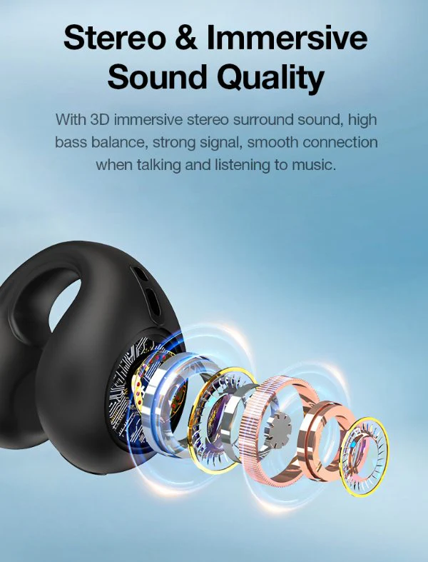 Bone Conduction Bluetooth Headphones 5.0