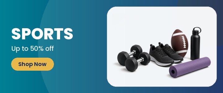 SPORTS - Up to 50% off
