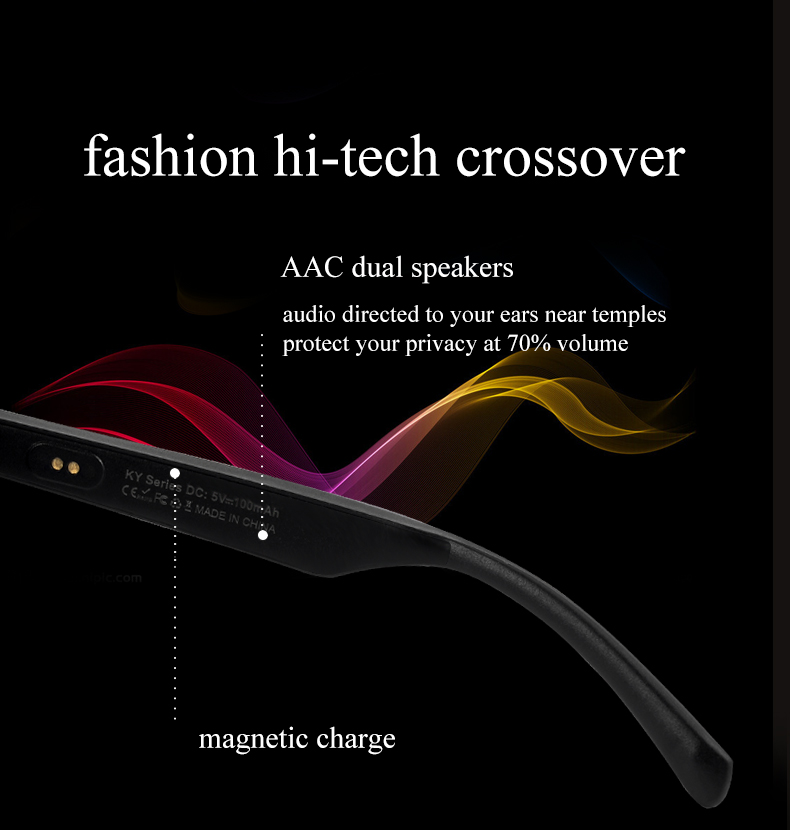 K1K2KXKK1K2KXKY KY03 TWS bluetooth Glasses Earphone Stereo Sound Dual Speakers A banner 3