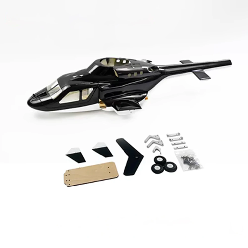 FLY WING FW450L Airwolf Fuselage Kit for FLY WING FW450 V2 V2.5 V3 6CH Scale RC banner 1