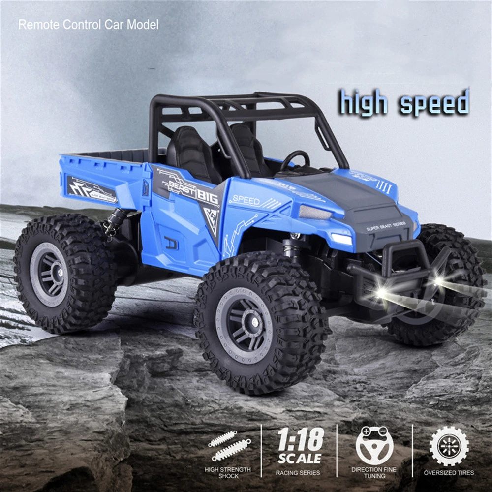 KYAMRC UJ99 P187 RTR 1/18 2.4G RWD RC Car LED Light Off-Road Climbing Truck Kids banner 1