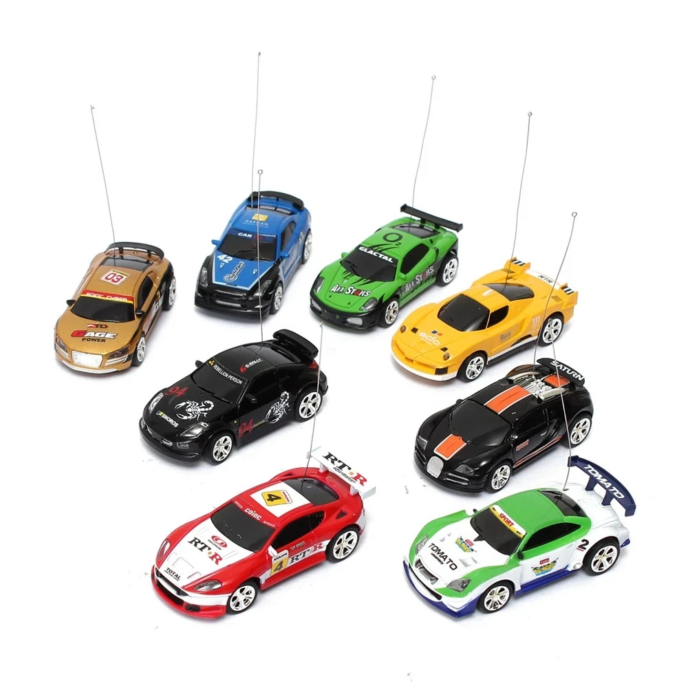 1/58 27MHZ/40MHZ 4CH Electric Mini RC Car w/ LED Light Radio Remote Control Raci banner 3