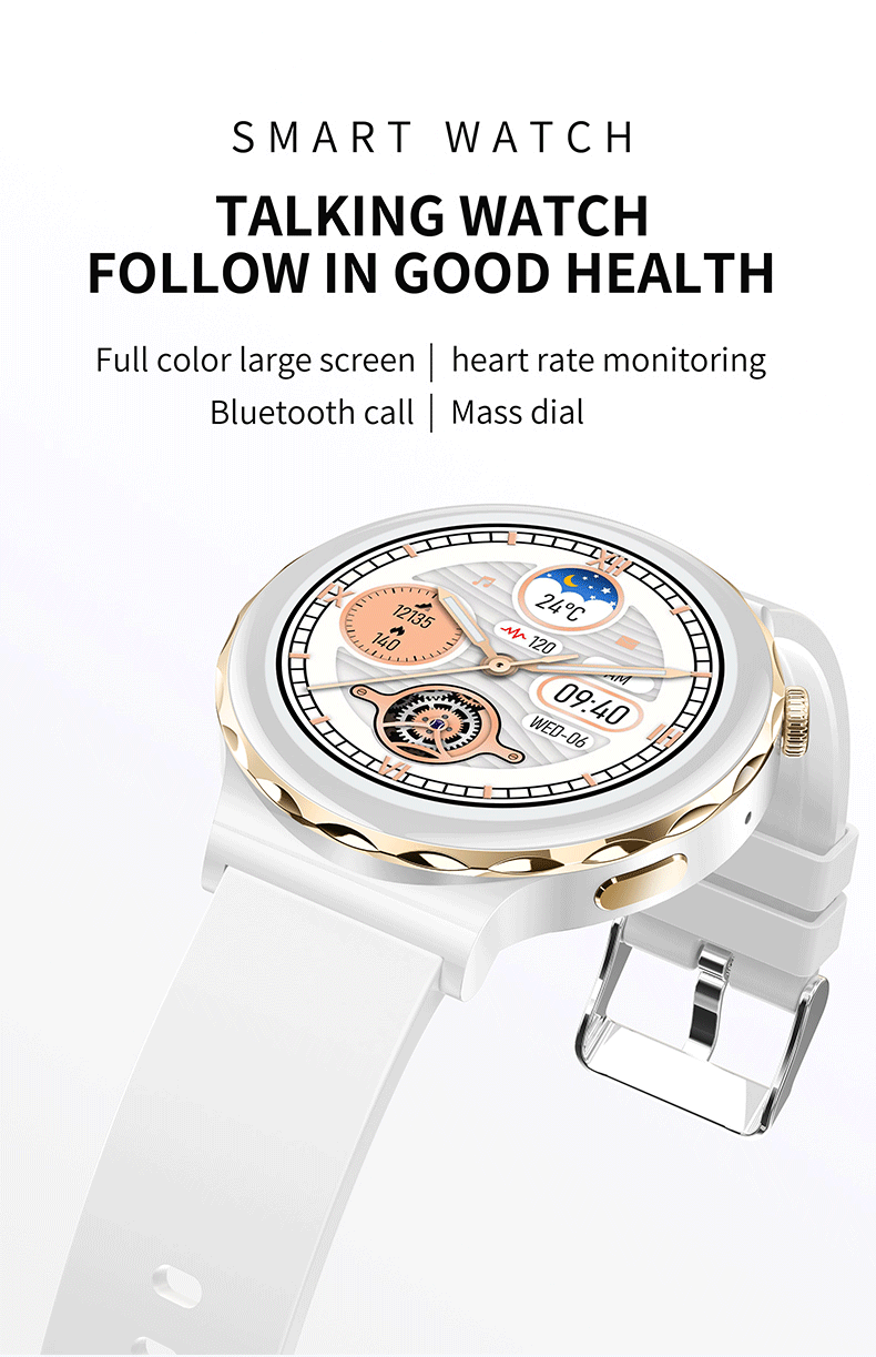 HW52 Smart Watch - 1.28" HD Screen, Bluetooth Call, ECG+PPG, Non-Invasive Glucos banner 1