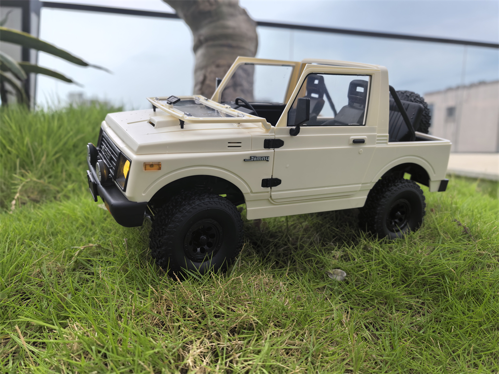 WPL C74-1 1/10 2.4G 4WD RTR Rc Car For SUZUKI JIMNY JA11 Truck Crawler Vehicle M banner 2